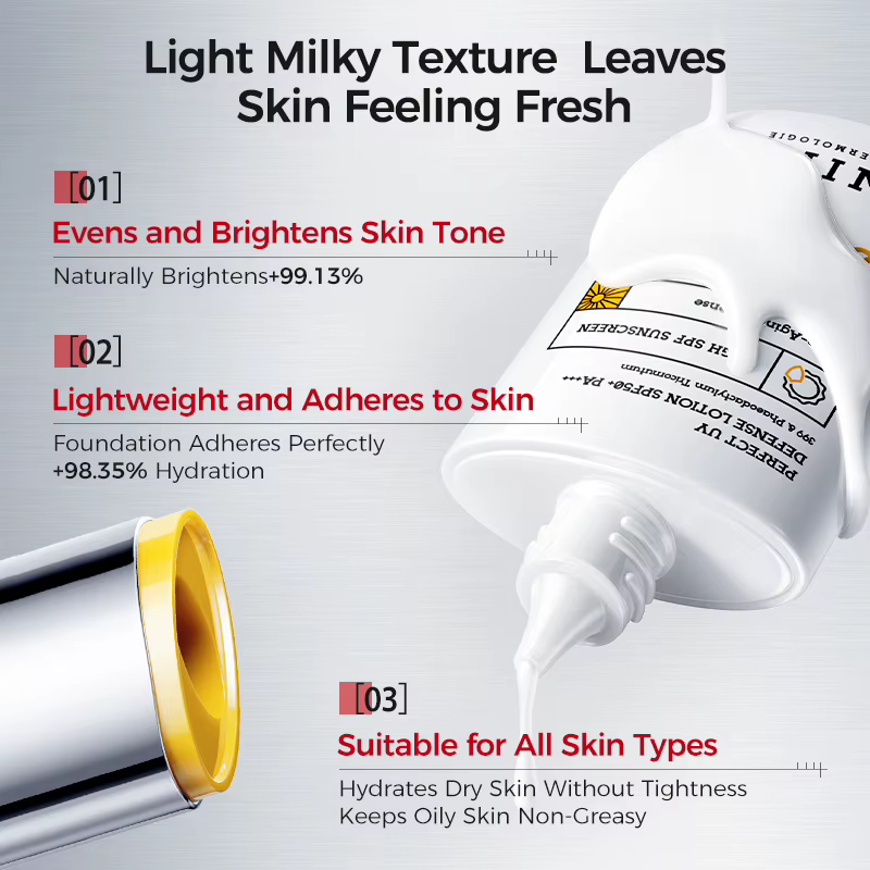 Crème solaire faciale SPF50+ | Protection UV à large spectre