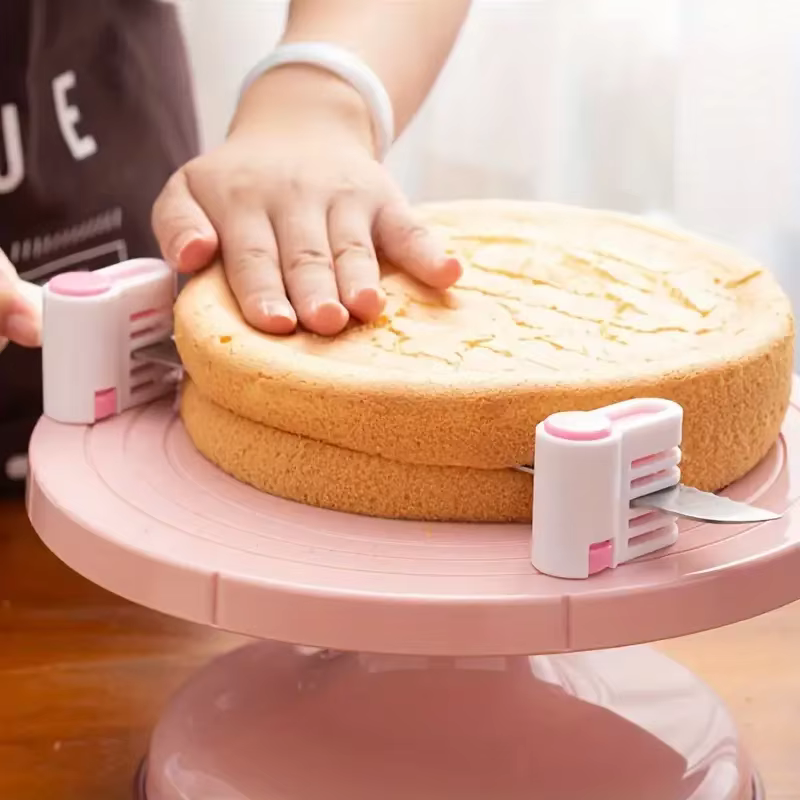 Trancheuse et coupe-couche professionnelle, niveleur de gâteau créatif réglable à 5 couches, outils de cuisson de bricolage, trancheuse de pain fendu pour pain grillé