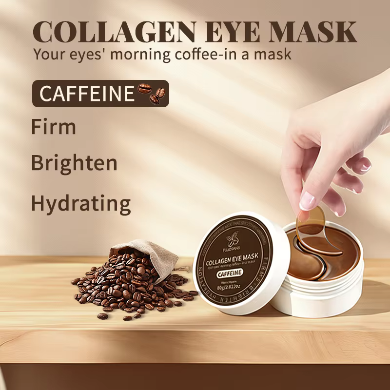 Masque éclaircissant à la caféine pour les cernes et les poches sous les yeux - Réveillez vos