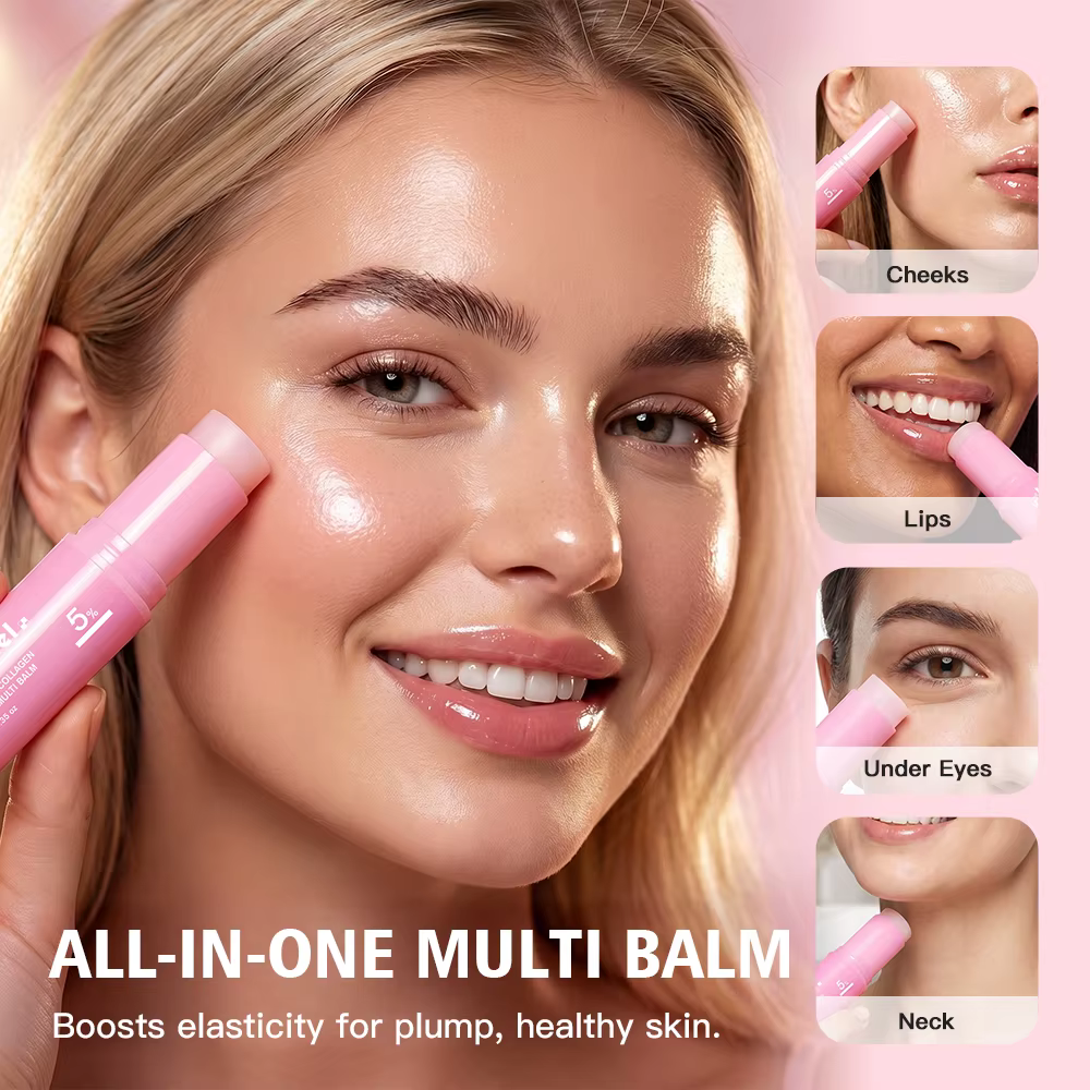 Baume multi-volumes PDRN au collagène rose