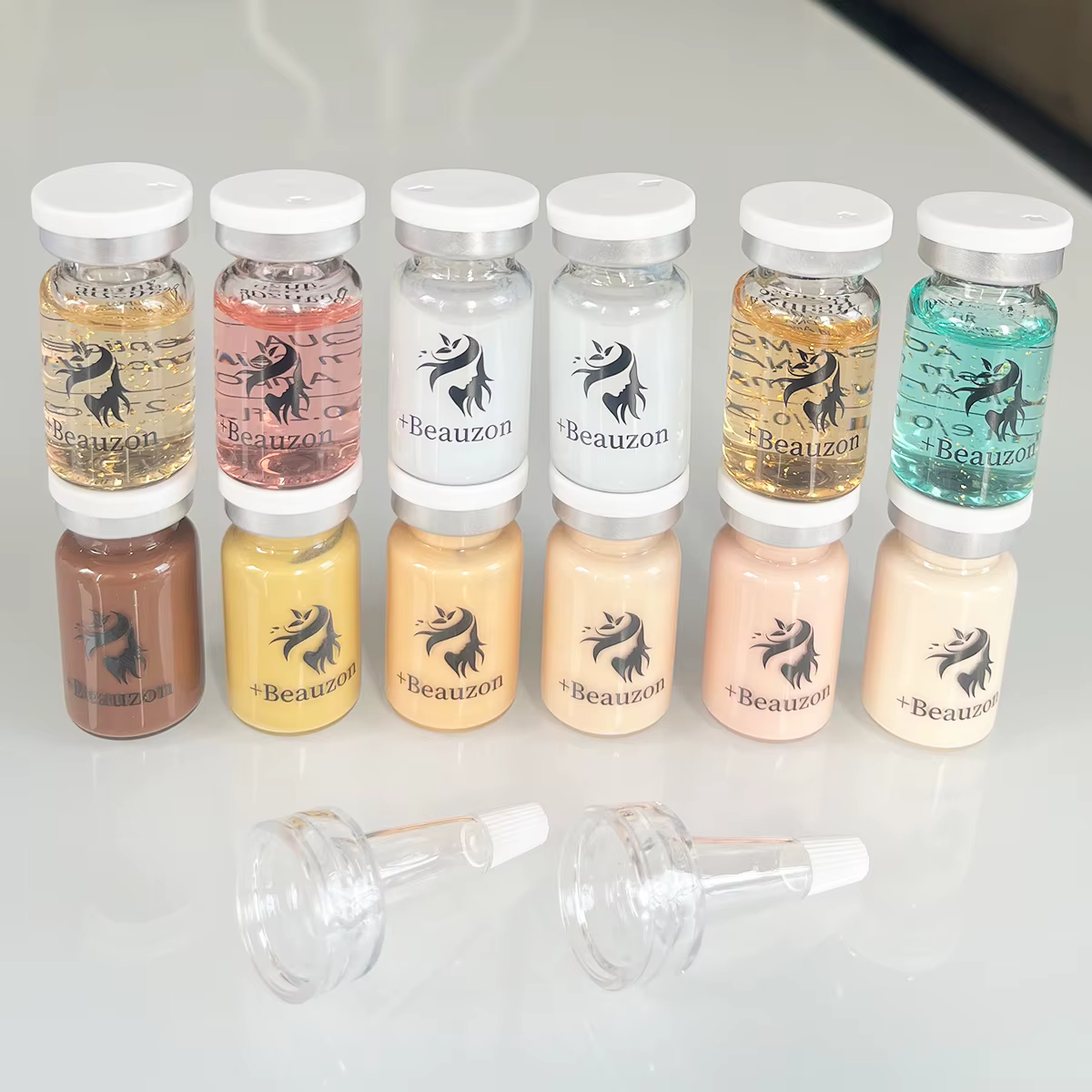 Bricolage saumon ADN BB crème acide hyaluronique visage lueur sérum Ampoule Essence Peptide fond de teint hydratant
