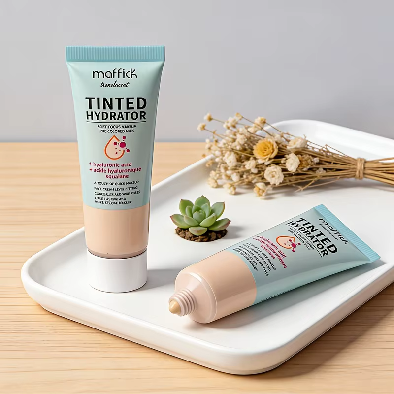 Base de Teint Teintée Lissante Effet Flou Pores et Ridules Estompés Imperméable Résistante à la Transpiration Légère Fini Naturel