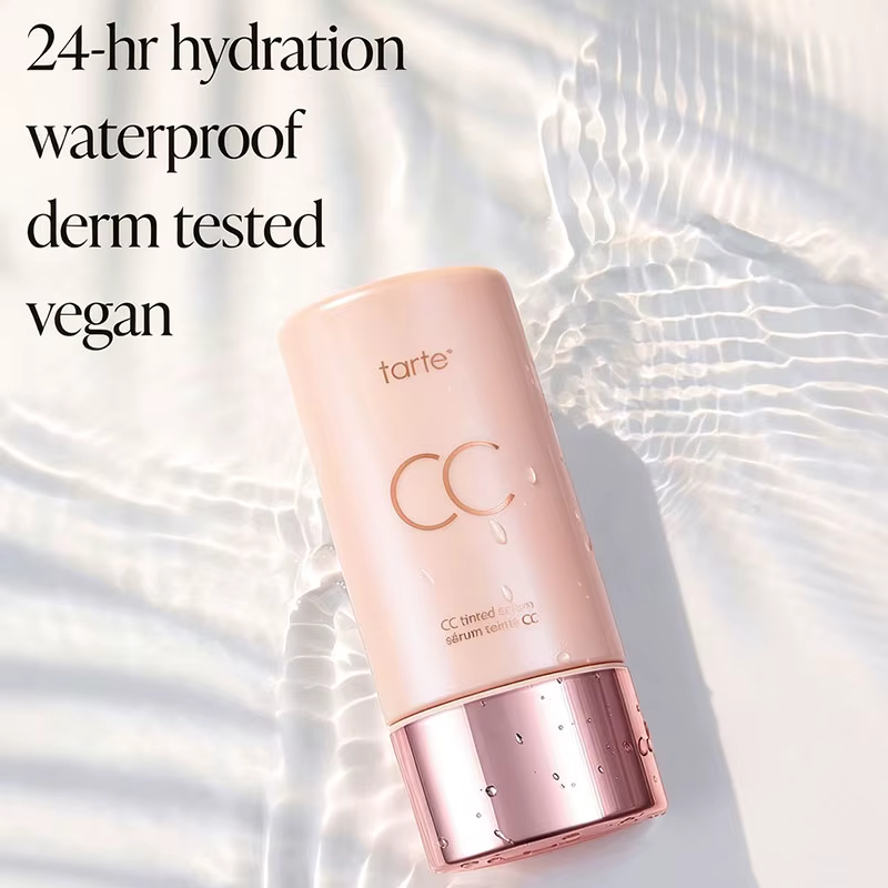 Sérum teinté hydratant pour 6 teintes de peau, crème CC hydratante, correcteur de couleur, couvrance légère et modulable, maquillage pour un éclat naturel