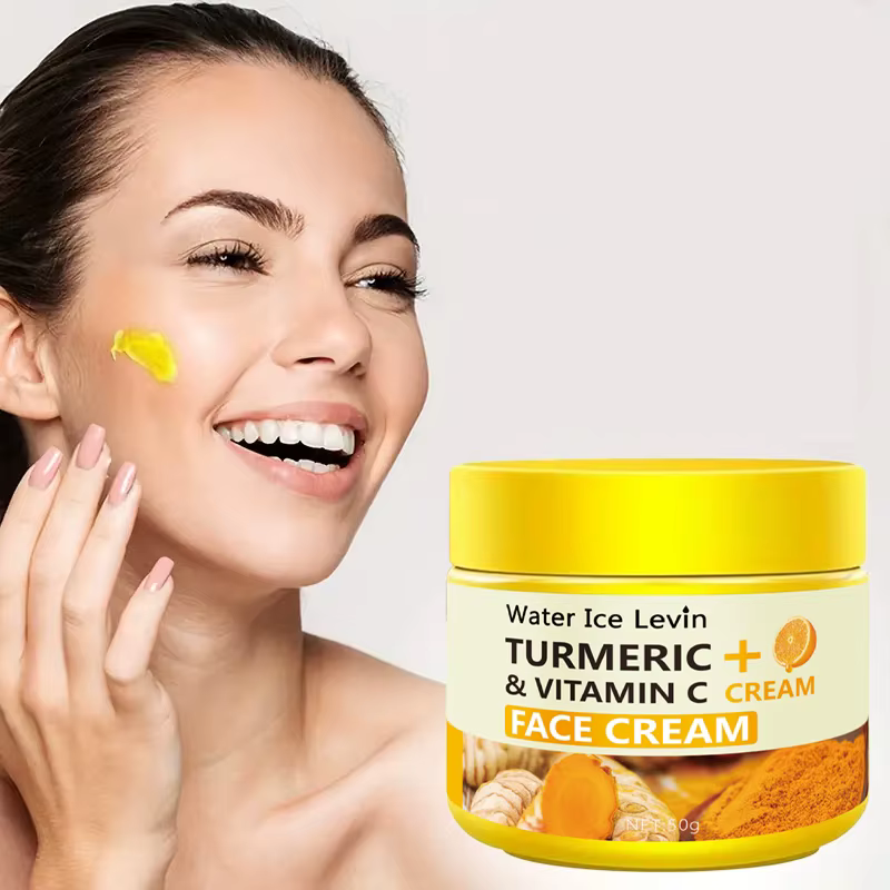 Crème visage au curcuma et à la vitamine C