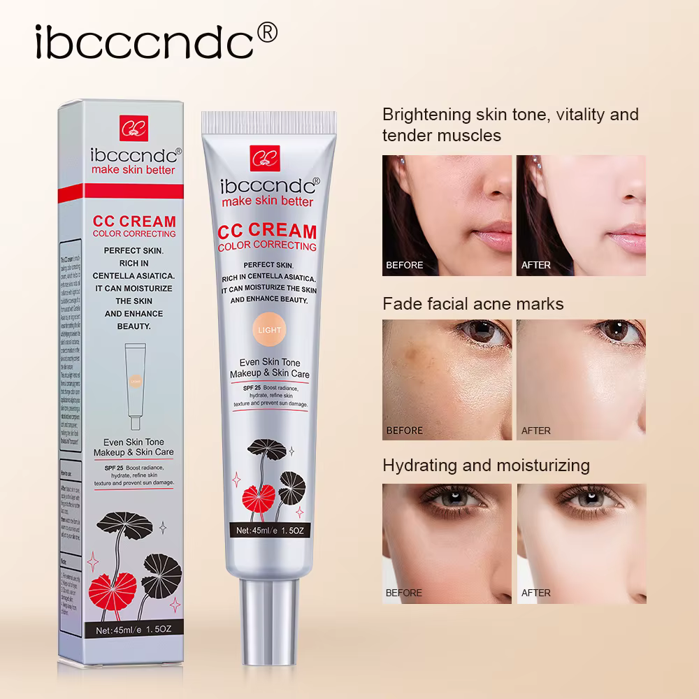Erborian Centella Asiatica crème CC correctrice de couleur réparation du visage BB