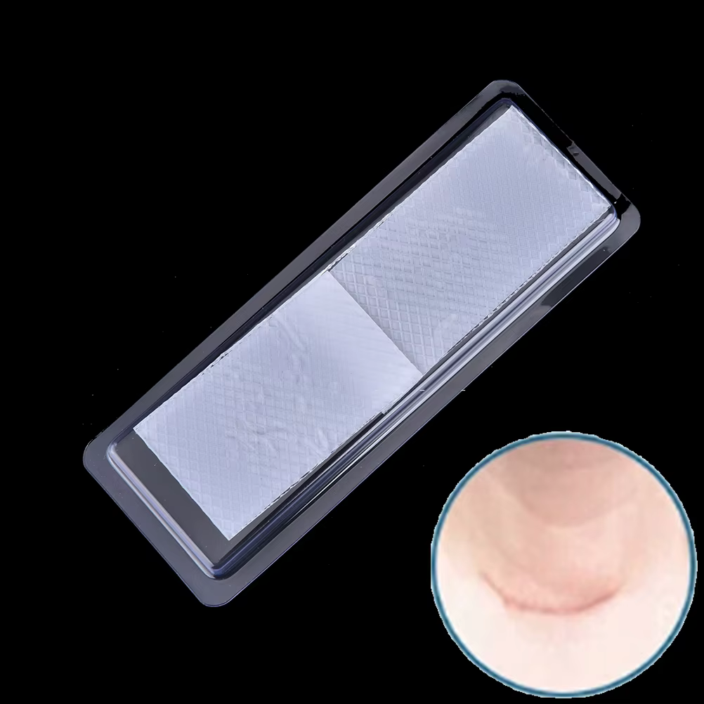 12 cm x 3.5 cm blanc élimination césarienne Silicone cicatrice Patch feuille de Gel marques de plaies cicatrices de peau traitement de thérapie 1 pièces