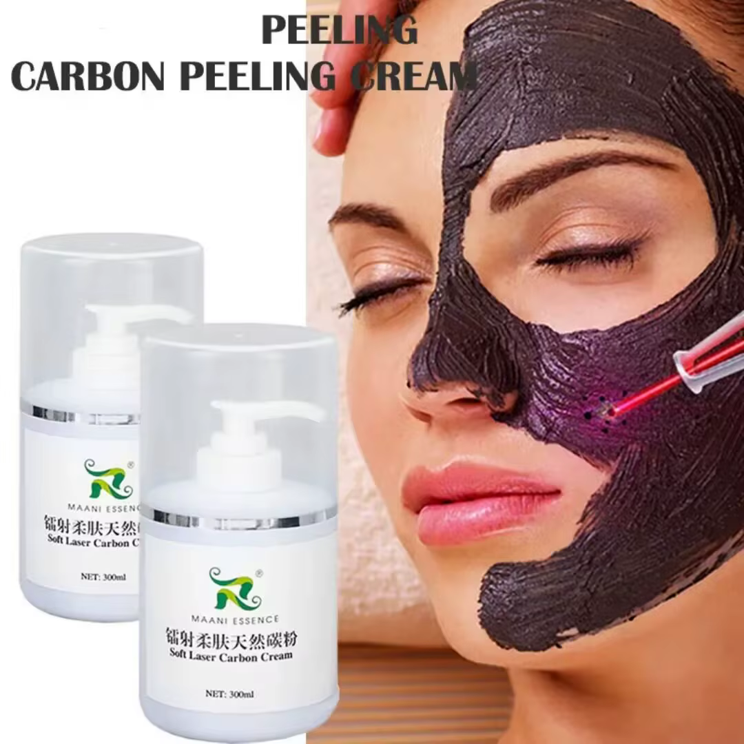 Crème de carbone noire pour poupée Laser douce