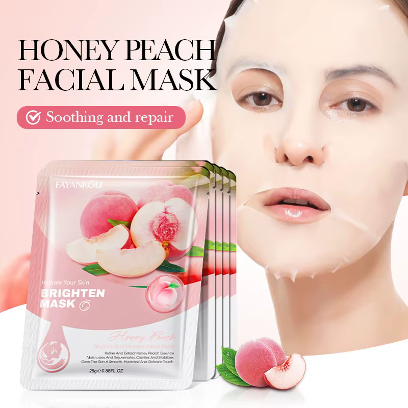 Masques faciaux à Fruits pour soins de la peau