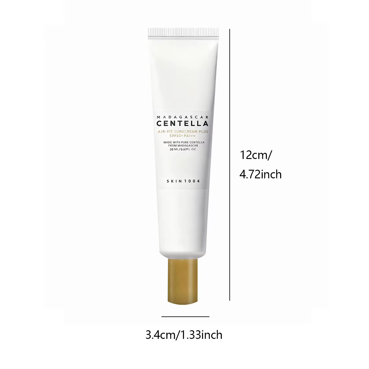 Madagascar Centella crème solaire à ajustement aérien 20 ml