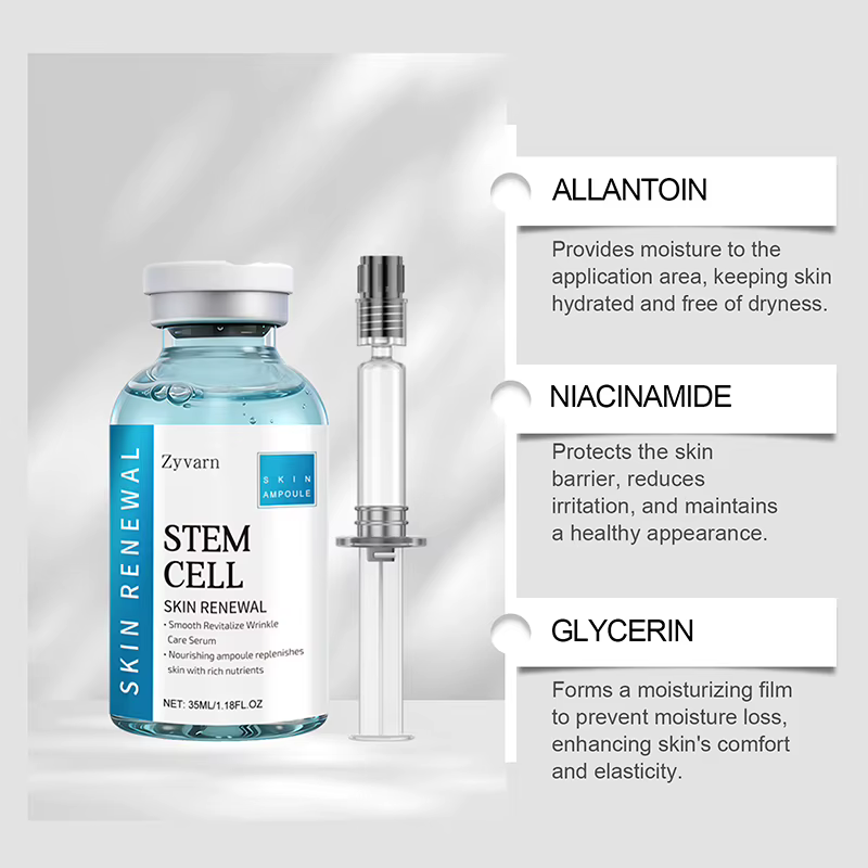Sérum Ampoule PDRN ADN de Saumon Collagène Hydratant en Profondeur Essence Faciale Soin Doux pour la Peau
