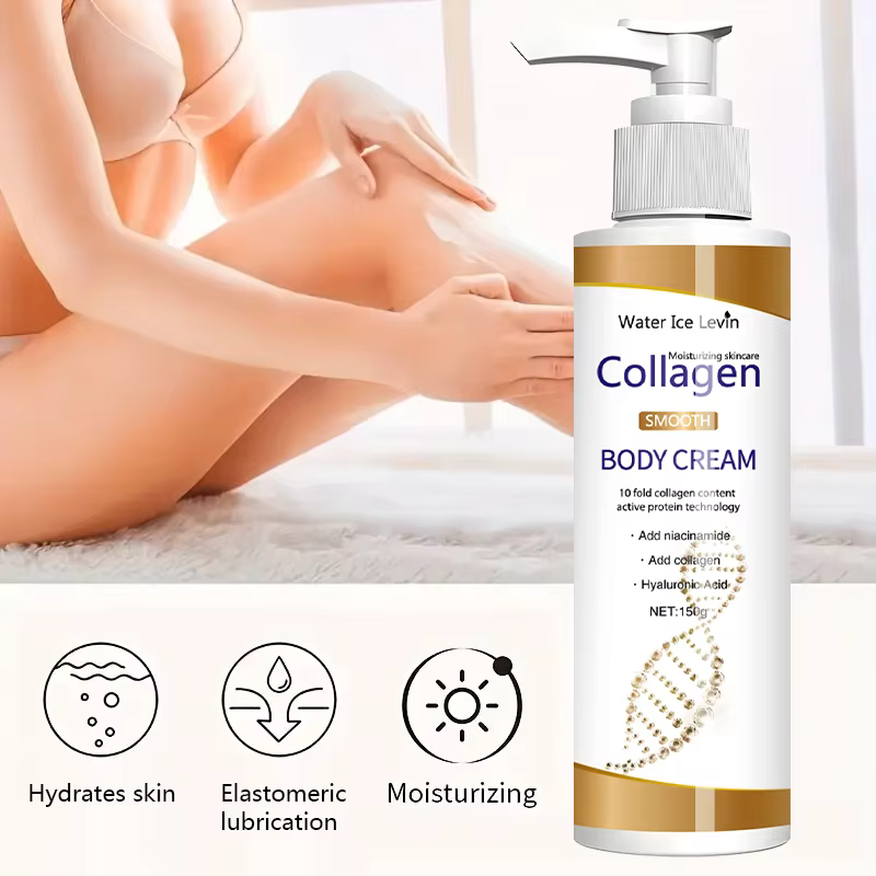 Crème hydratante raffermissante au collagène