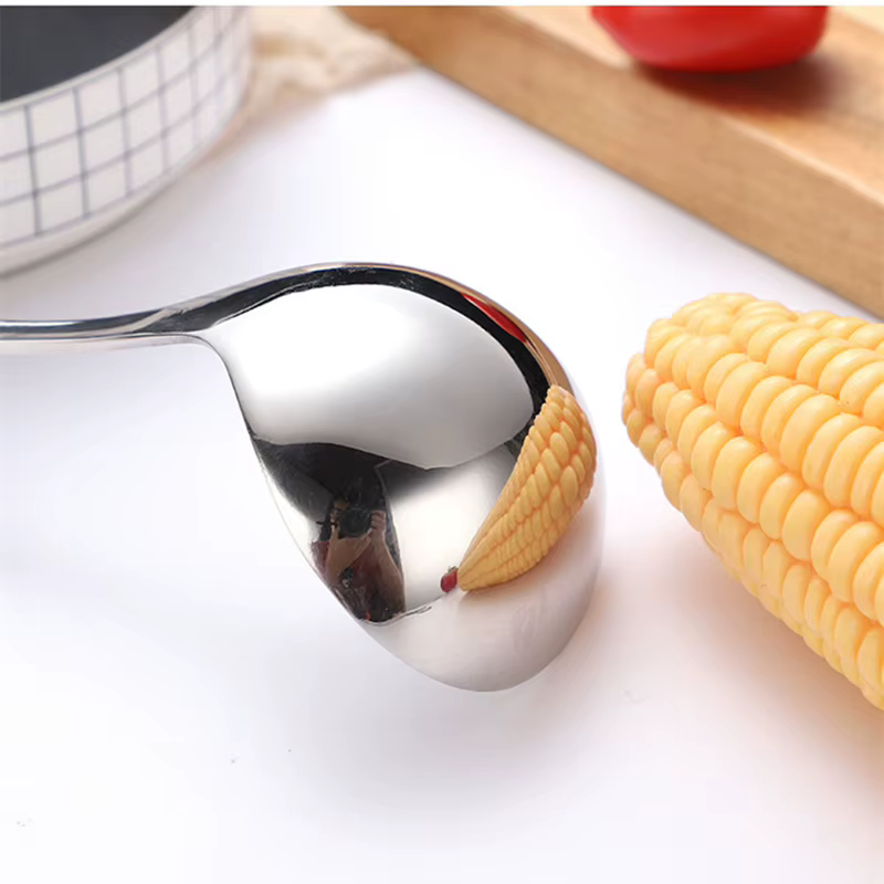 Cuillère UNIS issante en acier inoxydable à long manche, louche à soupe, cuillère coréenne, ustensiles de cuisine créatifs pour la maison, hôtel, marmite chaude