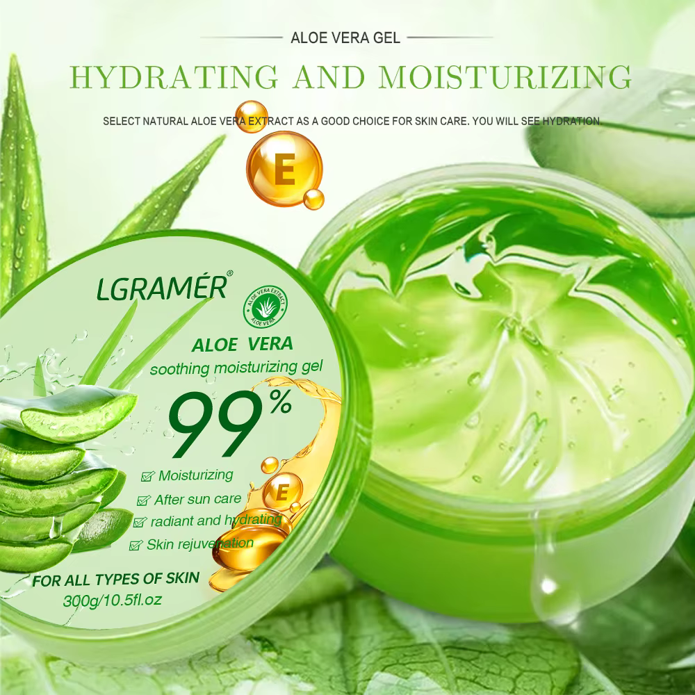 Gel hydratant à l'aloe Vera