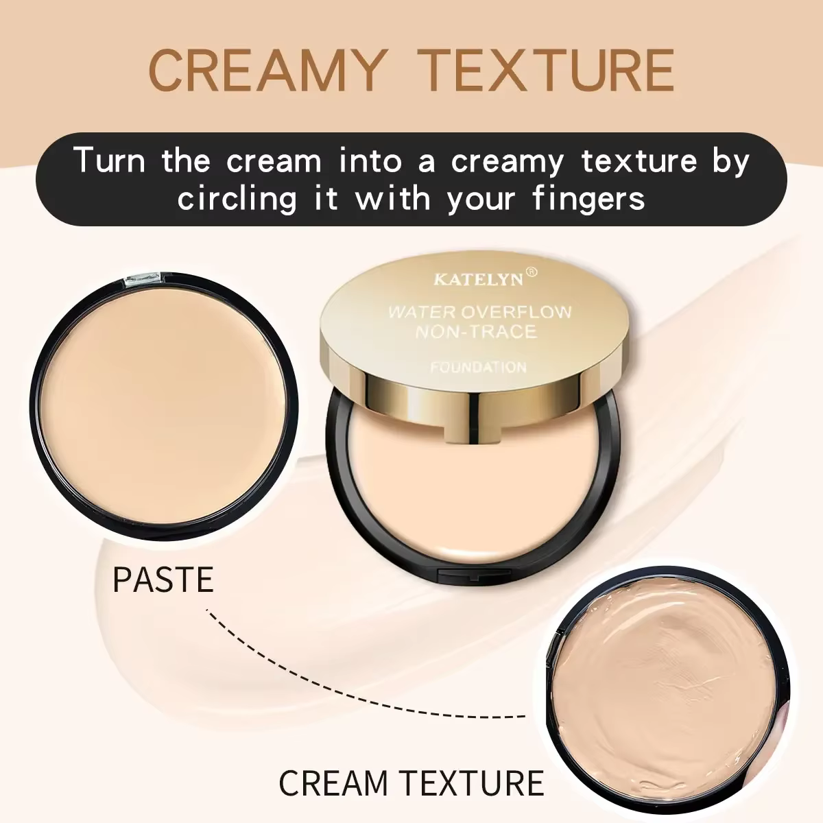 Nouveau Sérum Baume Teint Booster Texture Soyeuse Couvrance Hydratante Effet Repulpant Unifie le Teint Meilleur Fond de Teint en Stick Maquillage de Voyage