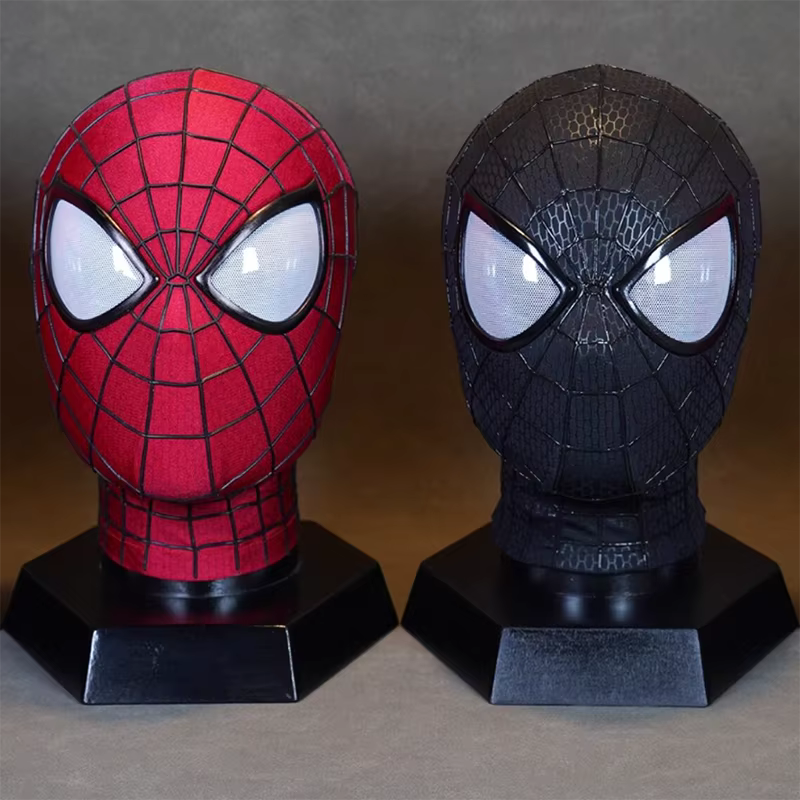 Nouveau masque artisanal de haute qualité de Spider-Man 2, version Spiderman Garfield de Peter Parker, pour Halloween, cadeau de Noël