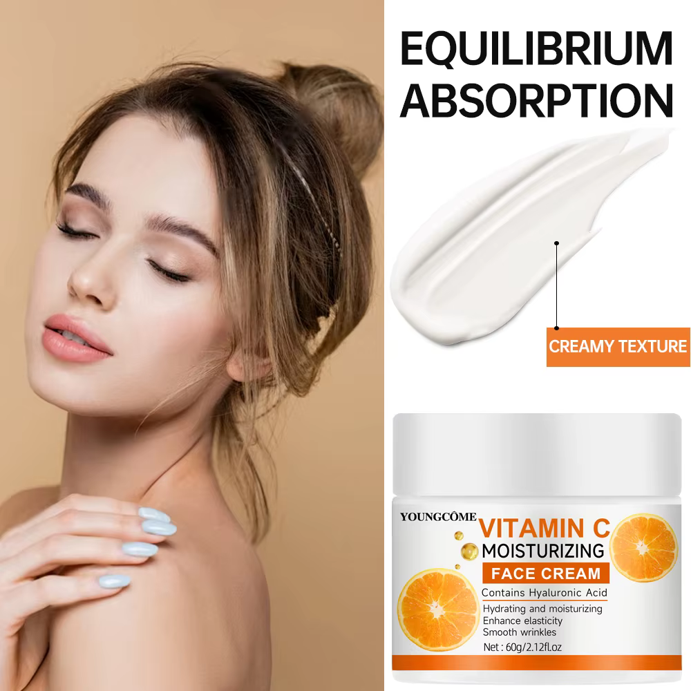 Crème hydratante à la vitamine C