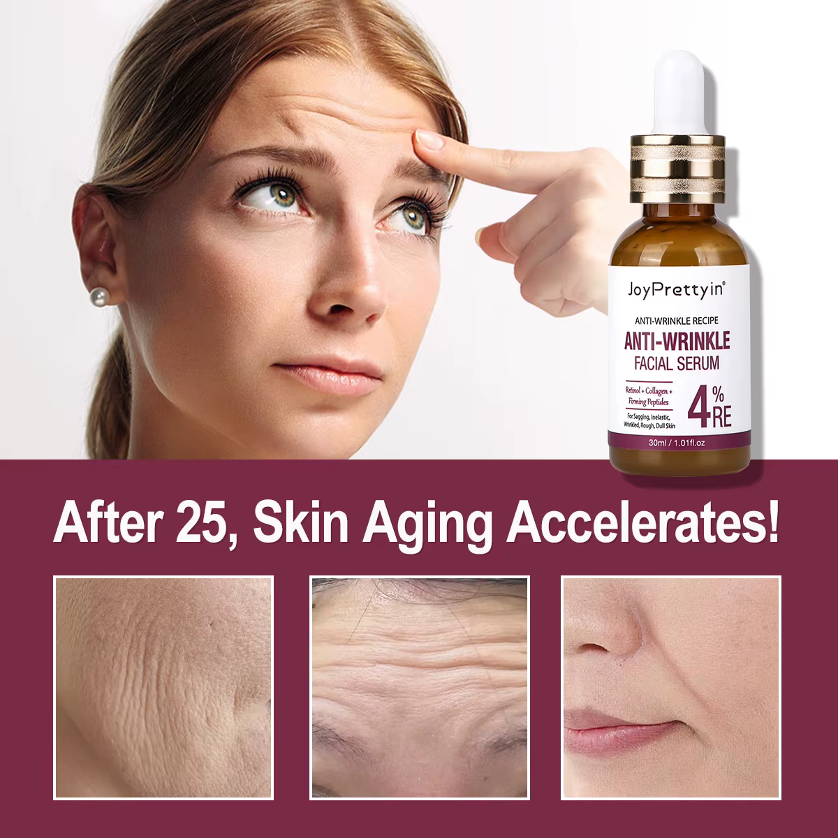 Sérum pour le visage au rétinol