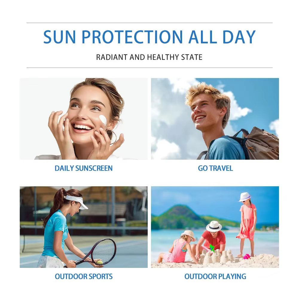 Crème solaire SPF100+ pour le visage et le corps