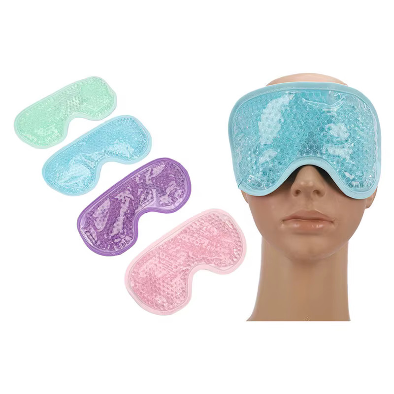 Masque Gel Apaisant pour les Yeux – Compresse Chaude ou Froide – Soulagement