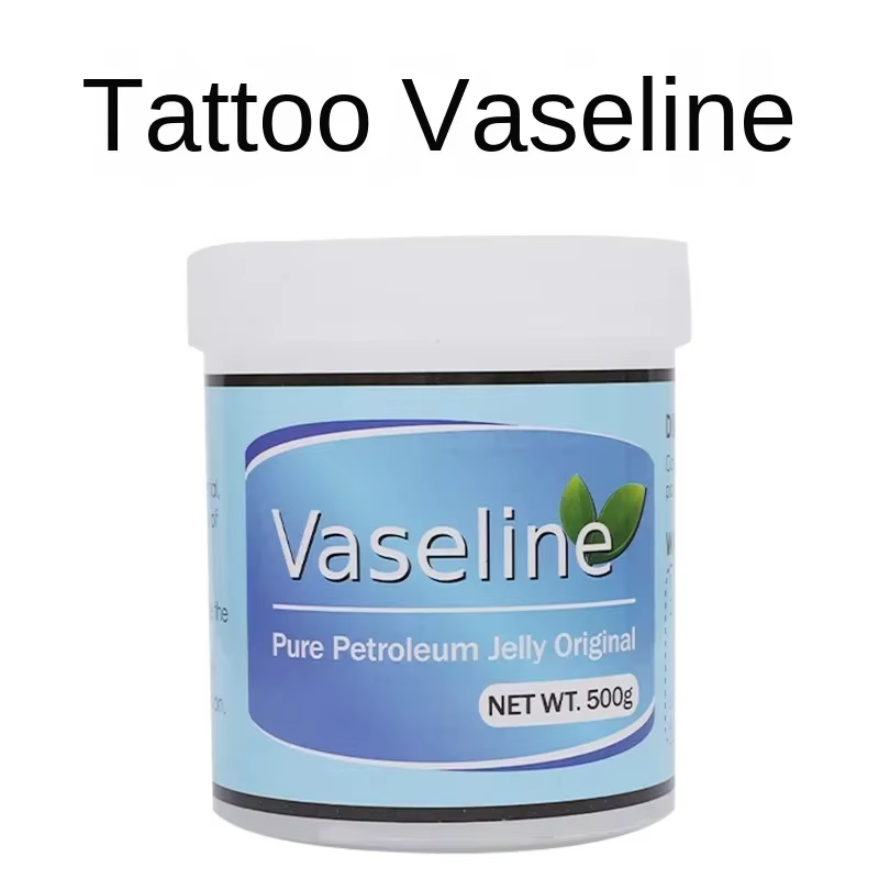 Vaseline pour Tatouage Bouteille Blanche – Adoucit la Kératine