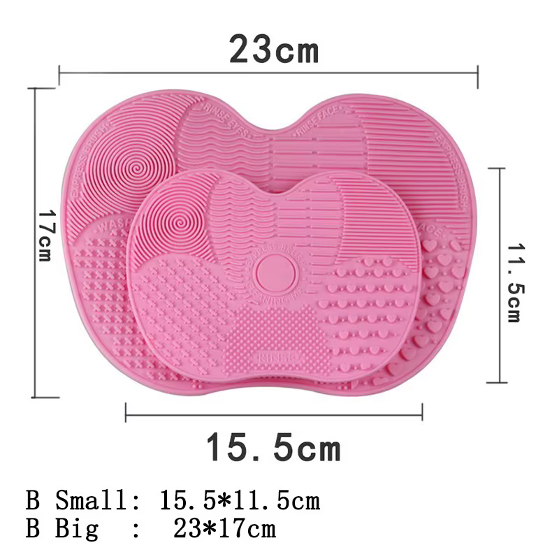 Tampon à récurer brosse cosmétique