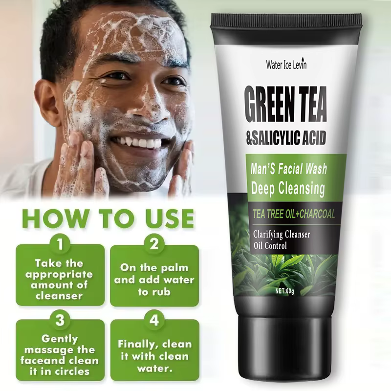 Nettoyant à l'acide salicylique 60g - Contient des extraits d'acide