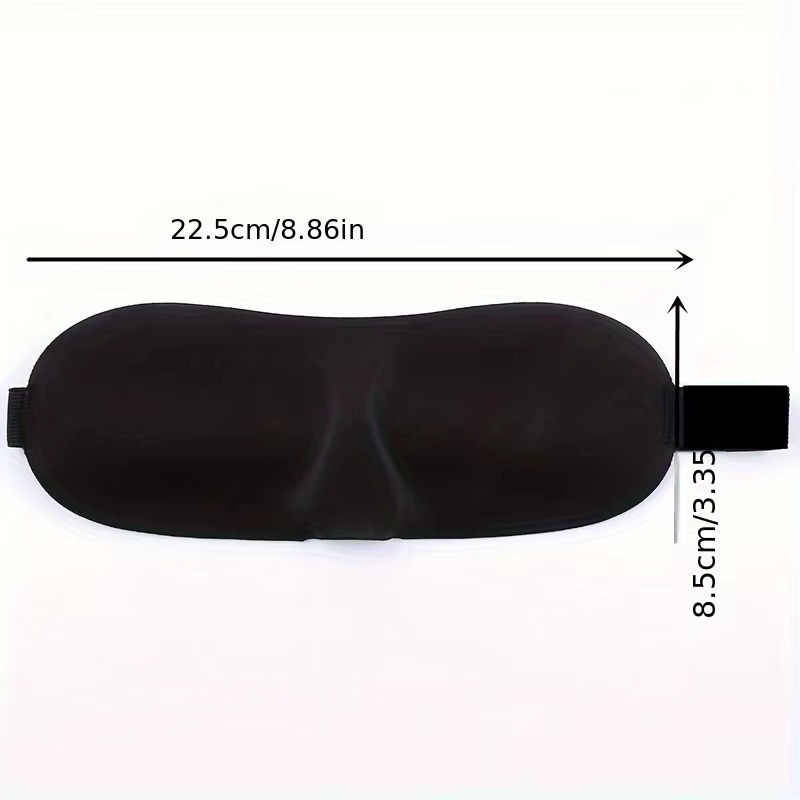 Masque de sommeil - Bloque la lumière, ultra-doux, confort réglable - Parfait pour les voyages et l'usage quotidien
