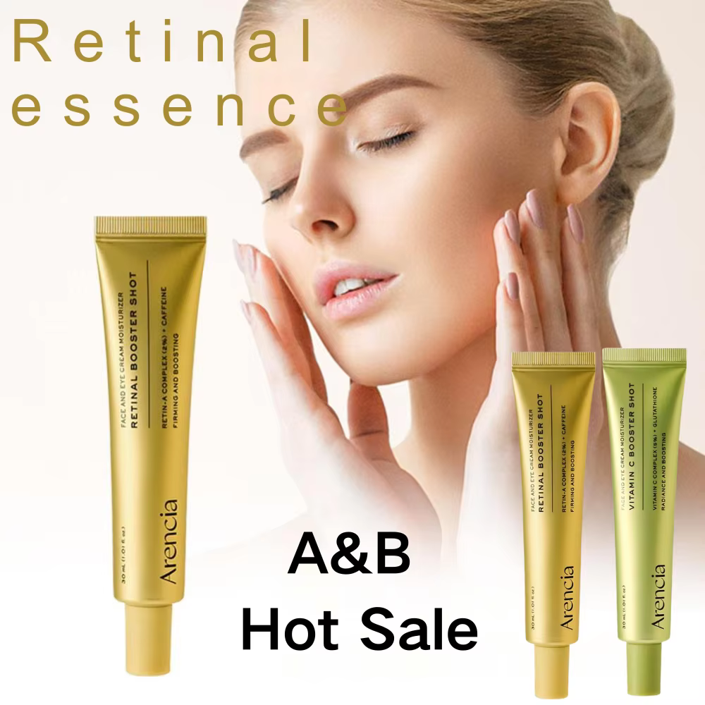 Crème pour le visage et les yeux Arencia Retinal Booster Shot 1/2 PCS Retin A 2% Hydratant raffermissant anti-âge