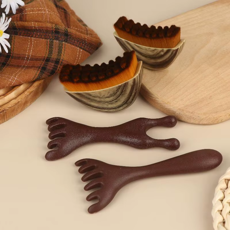 Brosse de massage lymphatique pour le visage
