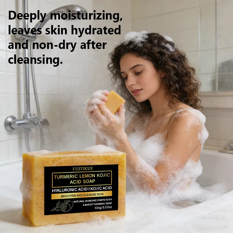 Savon Nettoyant au Curcuma