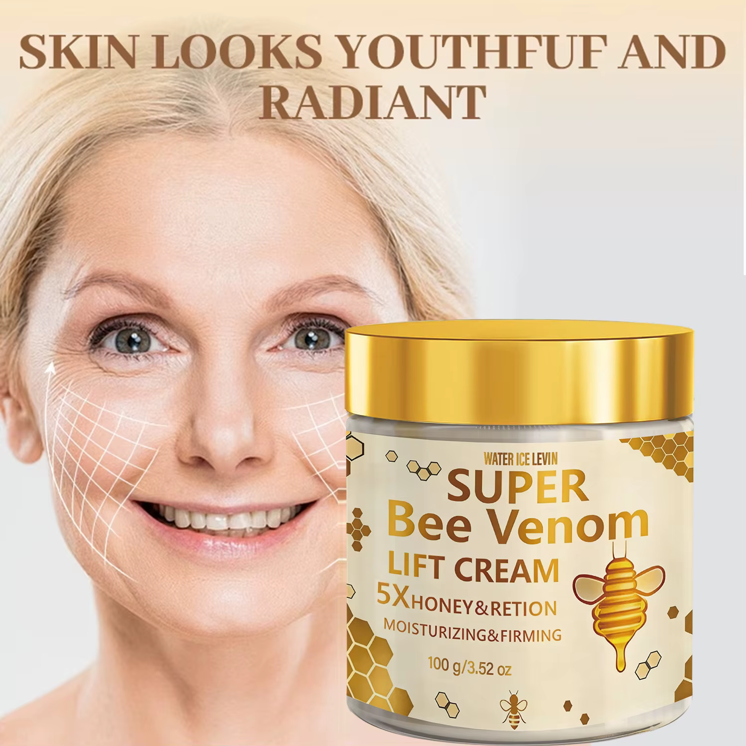 Crème Visage au Venin d'Abeille
