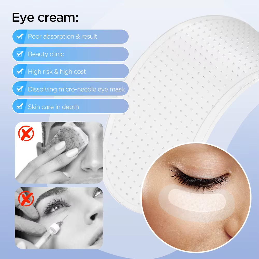 Patchs pour les yeux à micro-aiguilles