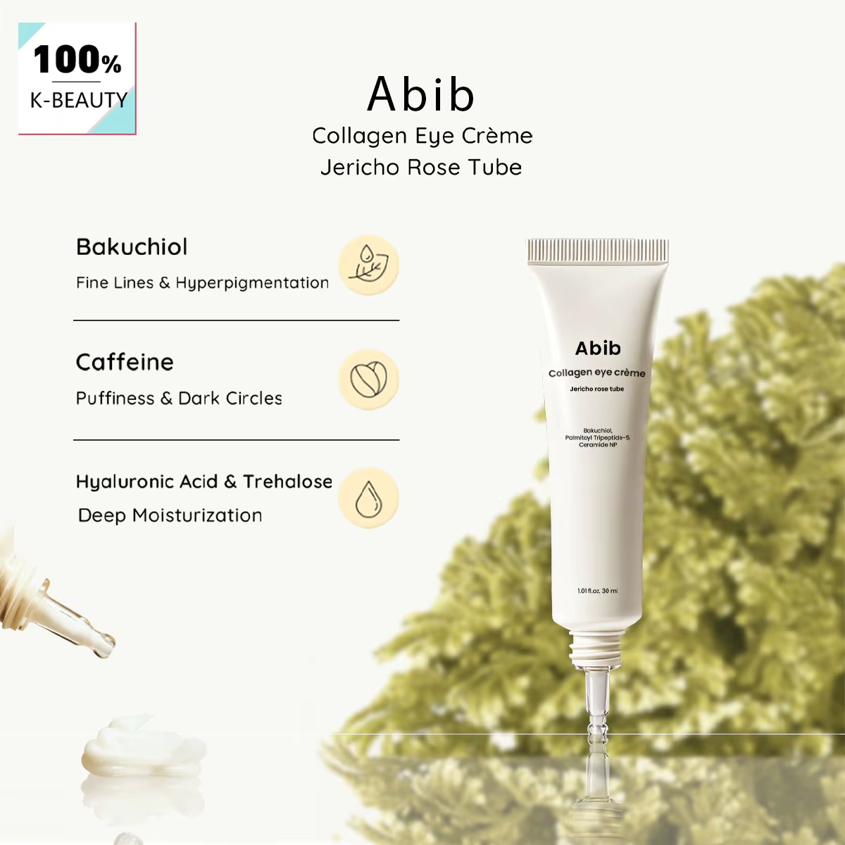 Crème pour les yeux au collagène Abib