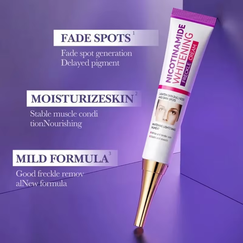 Crème éclaircissante douce à la niacinamide pour la peau