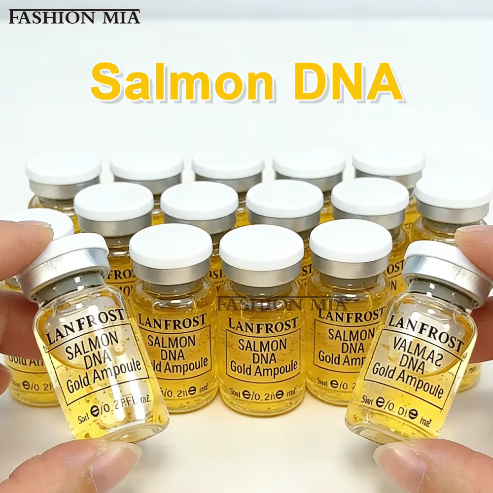 Kit Sérum Booster pour la Peau à l'ADN de Saumon et Or 8ml