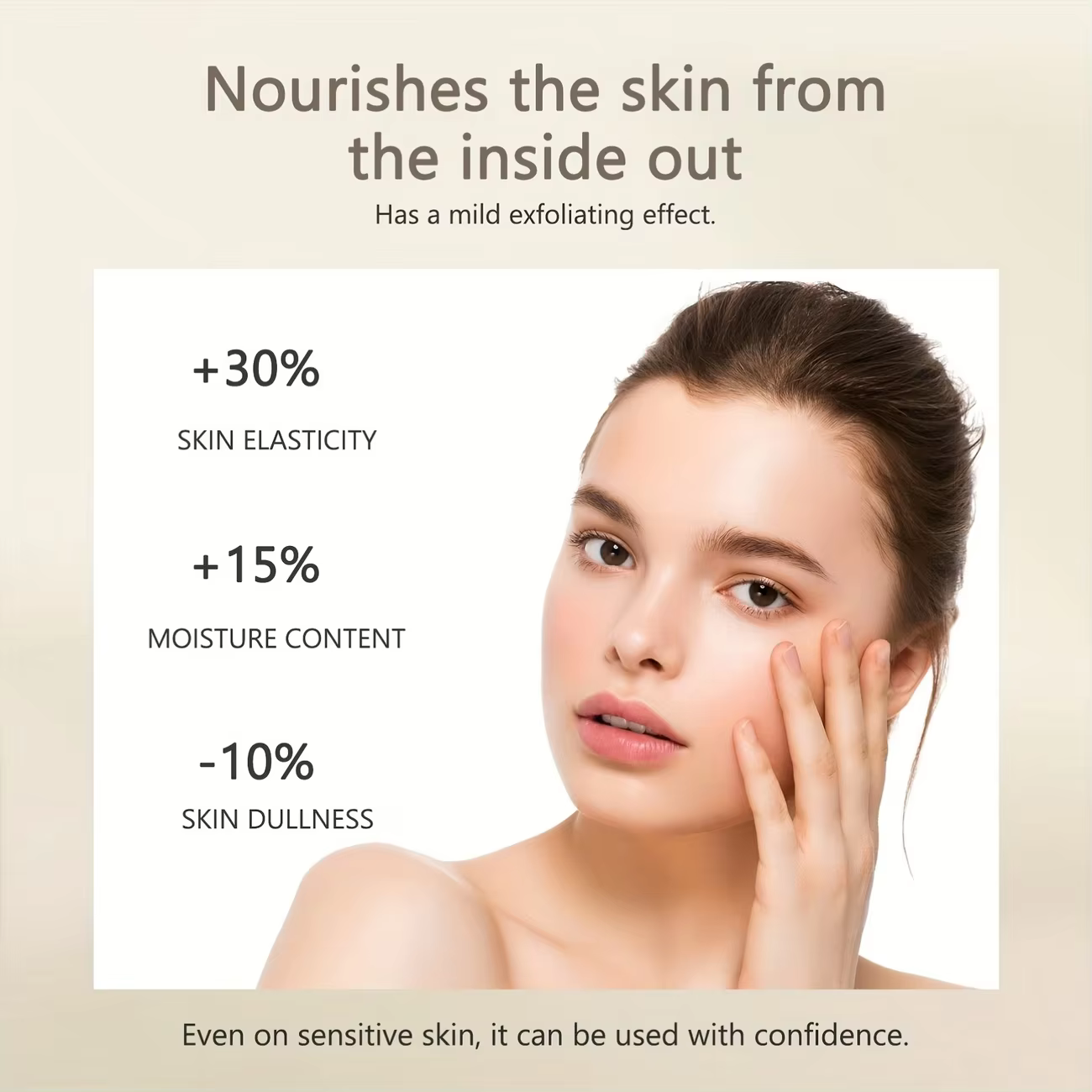 Gel nettoyant exfoliant pour une peau éclatante