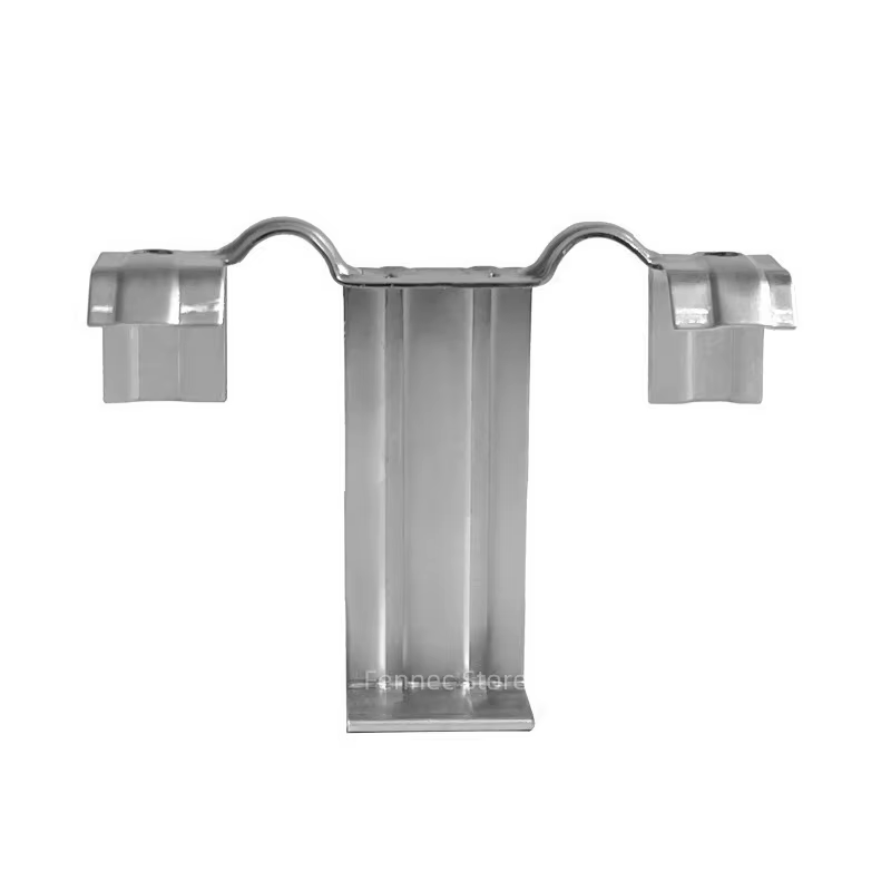 Clip de guidage d'eau photovoltaïque pour panneau solaire, en acier inoxydable, 10/30 pièces, 30/35/40mm, composant de nettoyage de panneau, déflecteur de vidange de boue