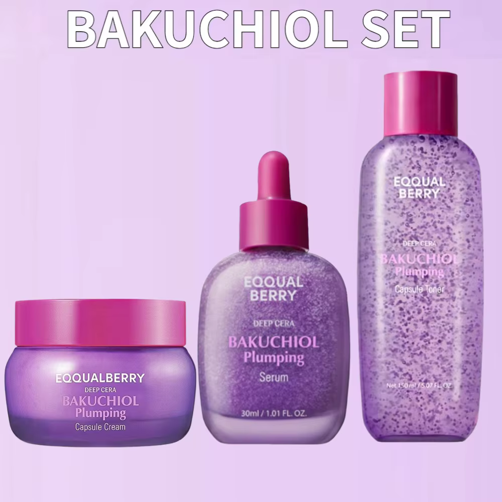Soin coréen pour la peau EQQUALBERRY BAKUCHIOL - Sérum apaisant ALOE PDRN