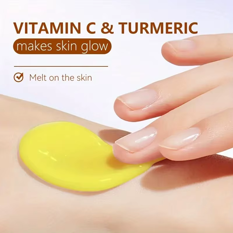 Crème visage au curcuma et à la vitamine C