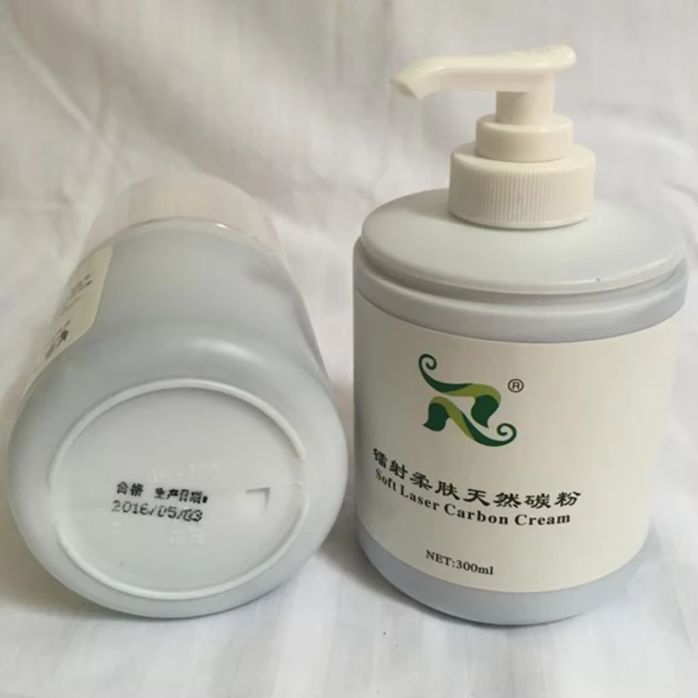 Crème de carbone noire pour poupée Laser douce