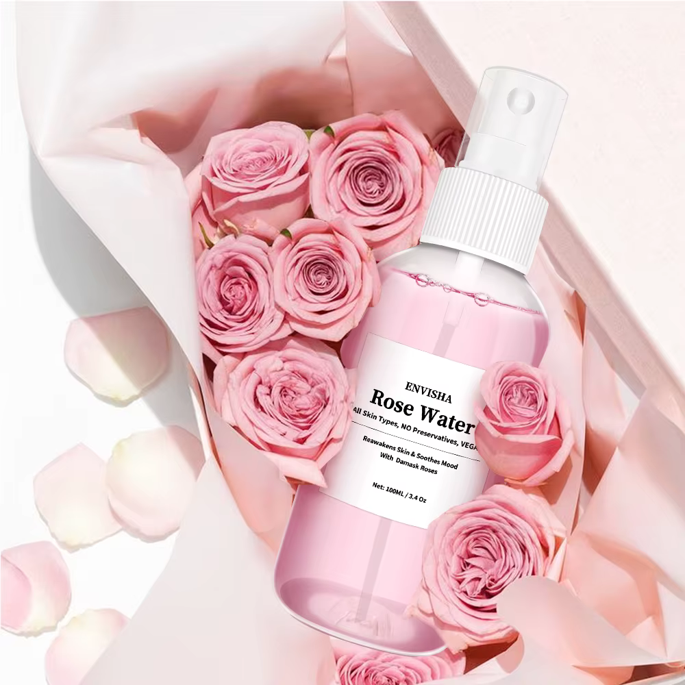 ENVISHA – eau de Rose pour le visage