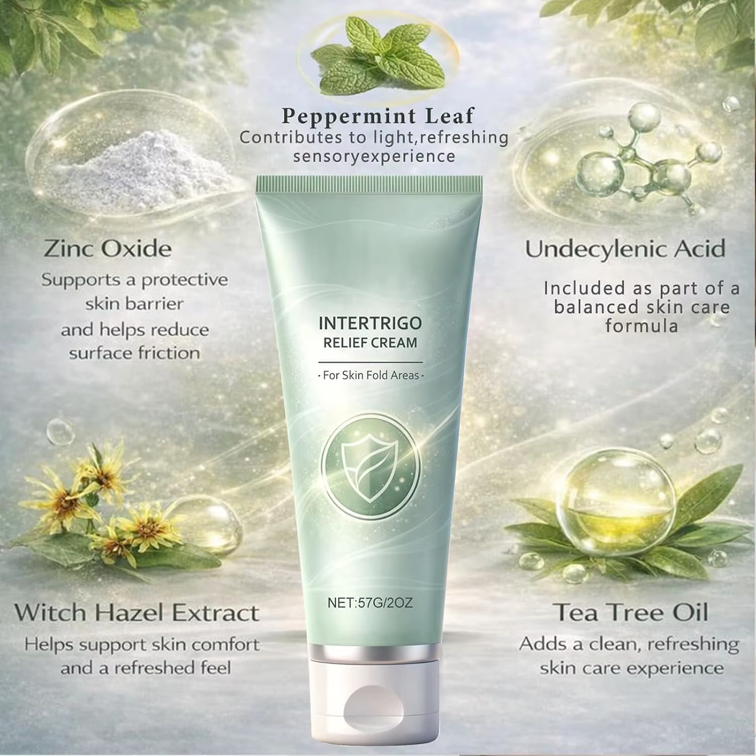 Crème Intertrigo : Soin Hydratant Doux pour la Peau