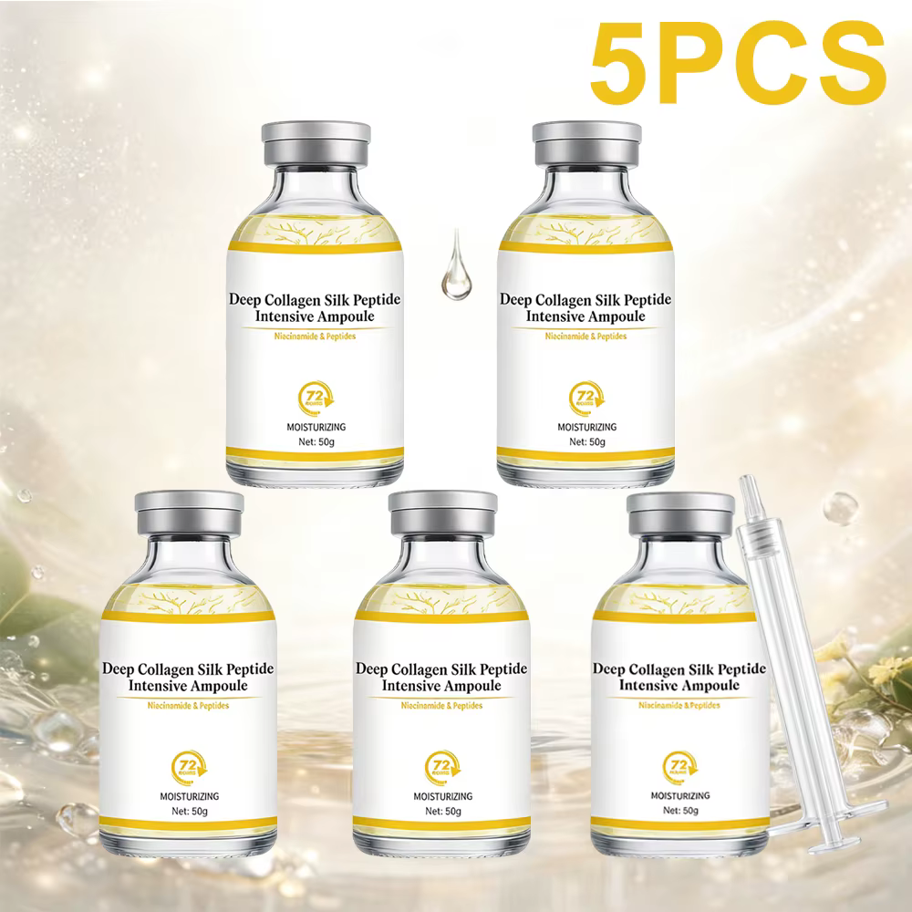 Ampoule intensive au collagène et peptides de soie