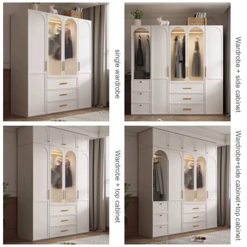 Meubles de chambre durables/installation de vêtements/ensemble d'armoires