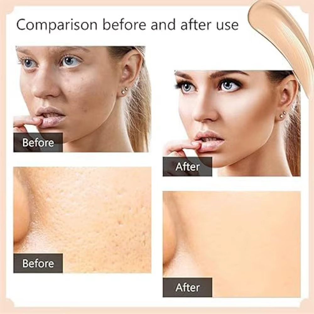 Crème CC coréenne changeante de couleur avec SPF 50