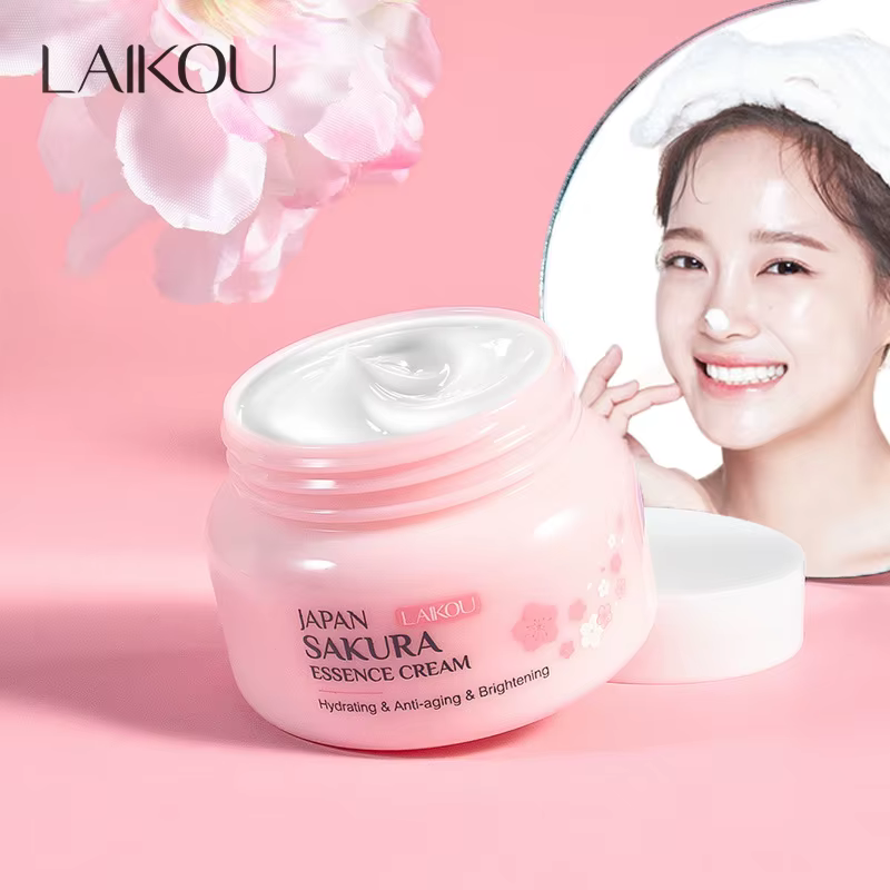 LAIKOU japon Sakura Essence crème pour le visage rides fleur de cerisier