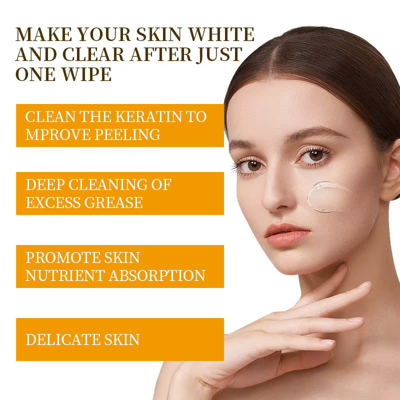 Gel exfoliant enzymes d'orange