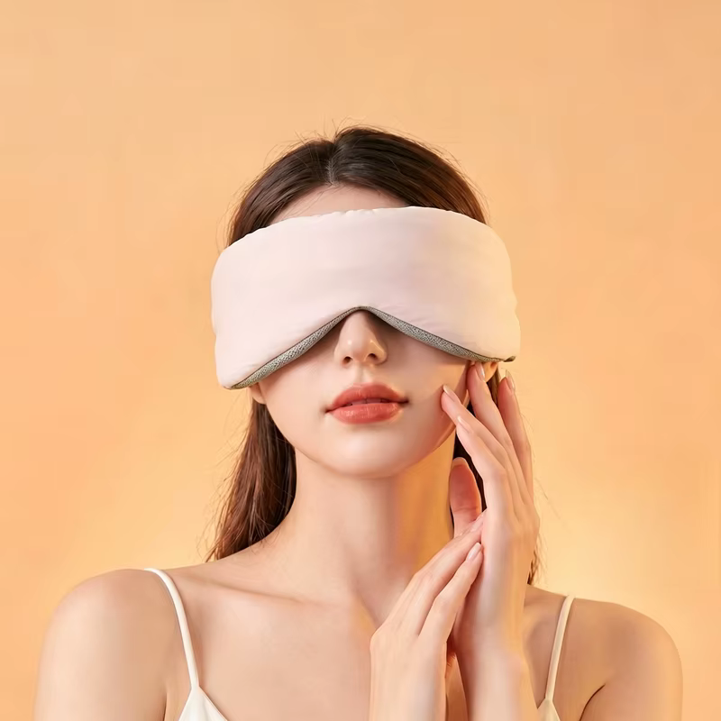 Masque oculaire ultra léger lesté par la gravité, double face, doux pour la peau, confortable, respirant pour dormir