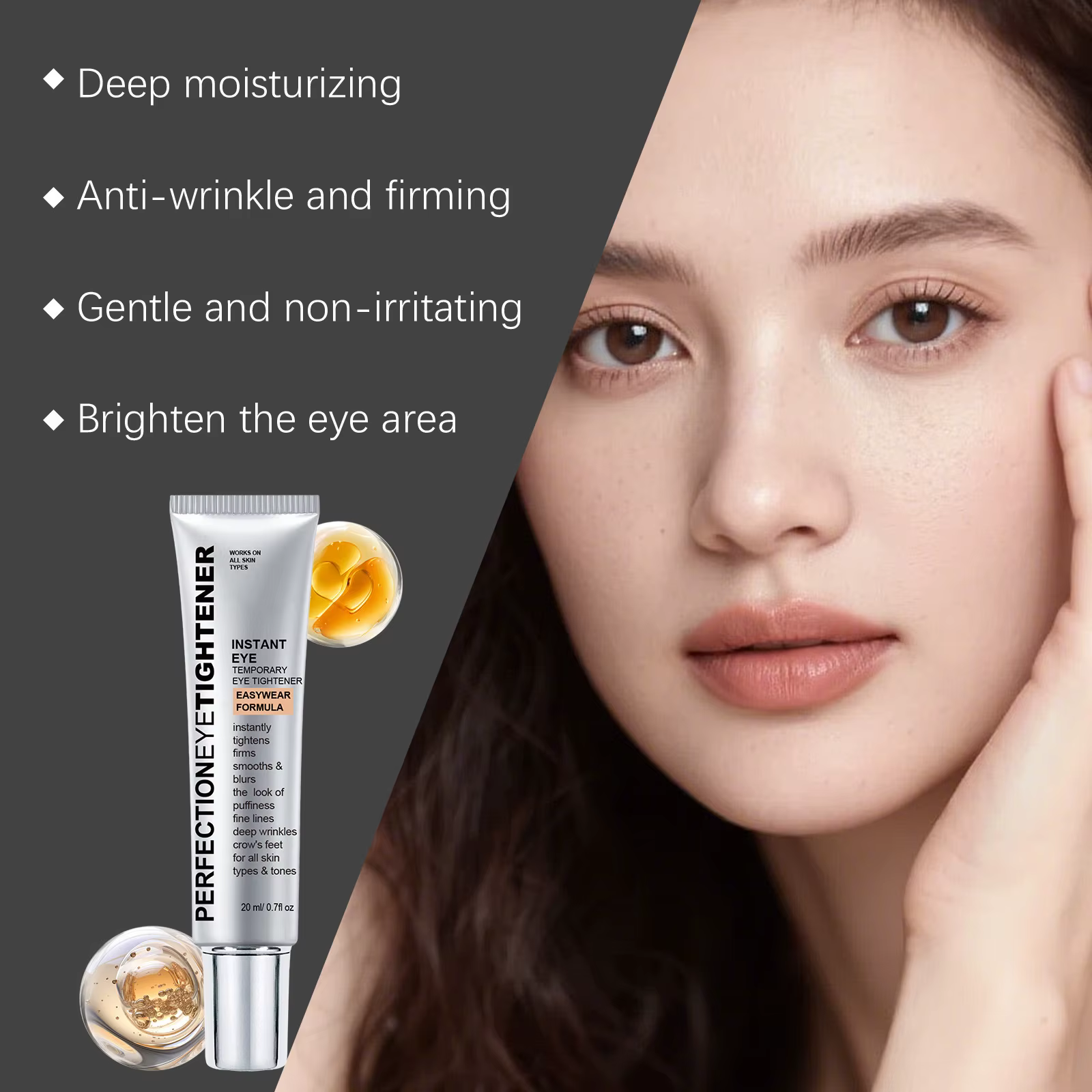 Crème pour les yeux ferme