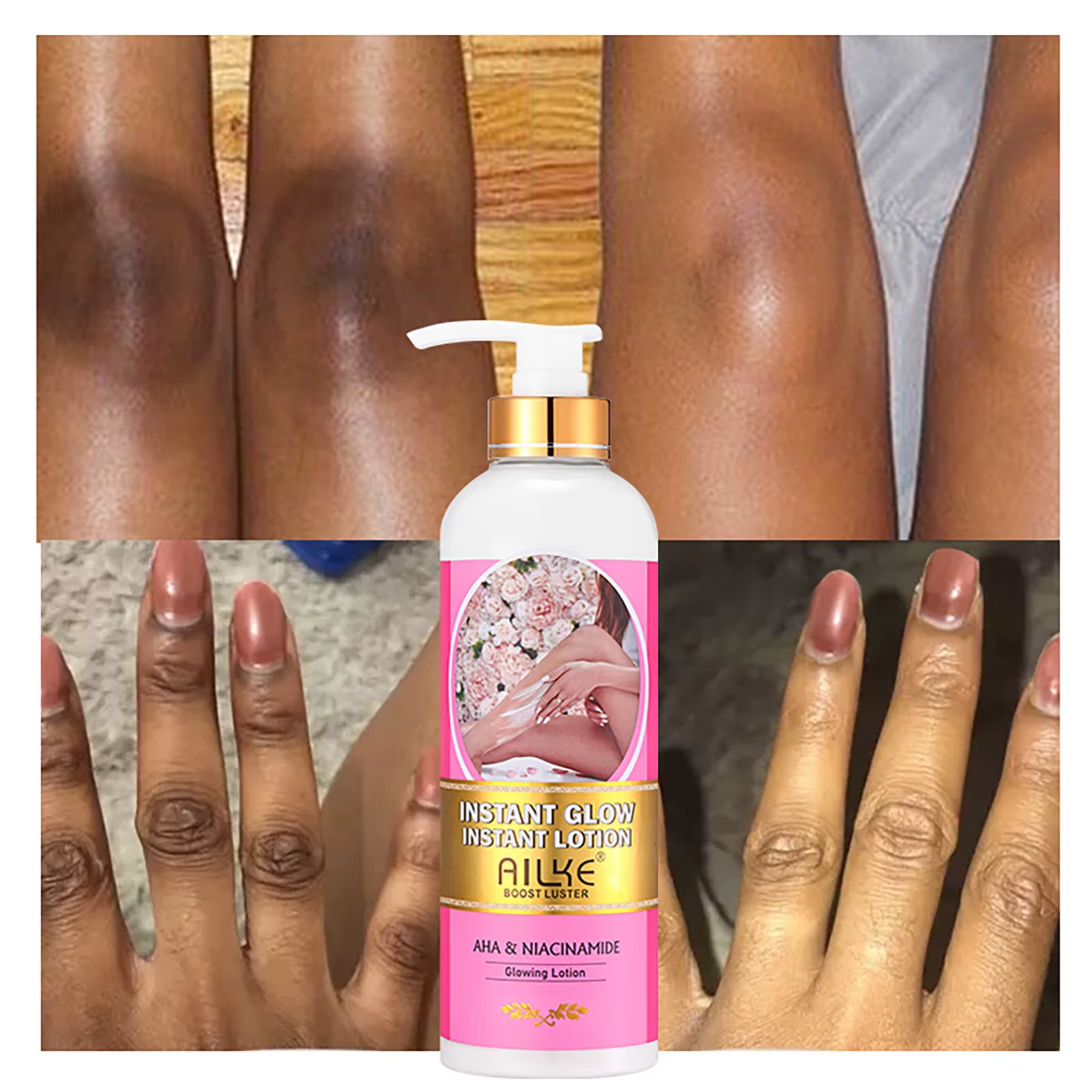Crème éclaircissante pour le corps avec AHA et Niacinamide